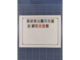 1872/1946 (ca.), mint never hinged/unused and used collection, incl. Forerunners and General Issues, with some duplicates, mu