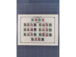 1872/1946 (ca.), mint never hinged/unused and used collection, incl. Forerunners and General Issues, with some duplicates, mu