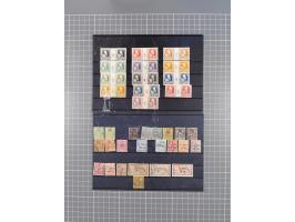 1872/1946 (ca.), mint never hinged/unused and used collection, incl. Forerunners and General Issues, with some duplicates, mu