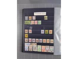 1872/1946 (ca.), mint never hinged/unused and used collection, incl. Forerunners and General Issues, with some duplicates, mu