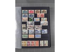 1872/1946 (ca.), mint never hinged/unused and used collection, incl. Forerunners and General Issues, with some duplicates, mu