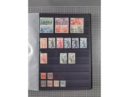 1872/1946 (ca.), mint never hinged/unused and used collection, incl. Forerunners and General Issues, with some duplicates, mu