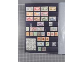 1872/1946 (ca.), mint never hinged/unused and used collection, incl. Forerunners and General Issues, with some duplicates, mu