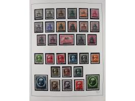 1920/59, ungebrauchte (teils postfrische) und gestempelte Sammlung, dabei u.a. Mi. 151-57 mit neuem Attest Geigle BPP und seh