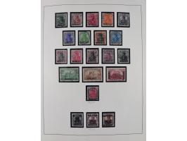1920/59, ungebrauchte (teils postfrische) und gestempelte Sammlung, dabei u.a. Mi. 151-57 mit neuem Attest Geigle BPP und seh