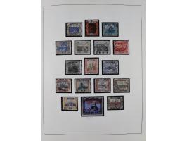 1920/59, ungebrauchte (teils postfrische) und gestempelte Sammlung, dabei u.a. Mi. 151-57 mit neuem Attest Geigle BPP und seh