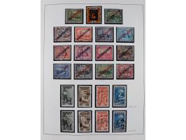 1920/59, ungebrauchte (teils postfrische) und gestempelte Sammlung, dabei u.a. Mi. 151-57 mit neuem Attest Geigle BPP und seh