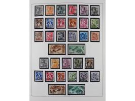 1920/59, ungebrauchte (teils postfrische) und gestempelte Sammlung, dabei u.a. Mi. 151-57 mit neuem Attest Geigle BPP und seh