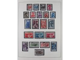 1920/59, ungebrauchte (teils postfrische) und gestempelte Sammlung, dabei u.a. Mi. 151-57 mit neuem Attest Geigle BPP und seh