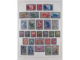 1920/59, ungebrauchte (teils postfrische) und gestempelte Sammlung, dabei u.a. Mi. 151-57 mit neuem Attest Geigle BPP und seh