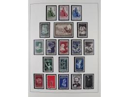 1920/59, ungebrauchte (teils postfrische) und gestempelte Sammlung, dabei u.a. Mi. 151-57 mit neuem Attest Geigle BPP und seh