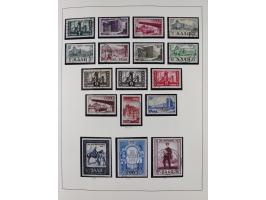 1920/59, ungebrauchte (teils postfrische) und gestempelte Sammlung, dabei u.a. Mi. 151-57 mit neuem Attest Geigle BPP und seh