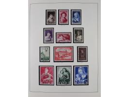 1920/59, ungebrauchte (teils postfrische) und gestempelte Sammlung, dabei u.a. Mi. 151-57 mit neuem Attest Geigle BPP und seh