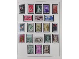 1920/59, ungebrauchte (teils postfrische) und gestempelte Sammlung, dabei u.a. Mi. 151-57 mit neuem Attest Geigle BPP und seh