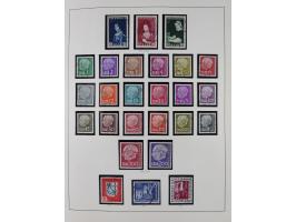 1920/59, ungebrauchte (teils postfrische) und gestempelte Sammlung, dabei u.a. Mi. 151-57 mit neuem Attest Geigle BPP und seh