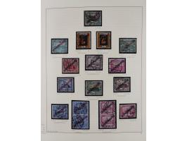 1920/59, ungebrauchte (teils postfrische) und gestempelte Sammlung, dabei u.a. Mi. 151-57 mit neuem Attest Geigle BPP und seh