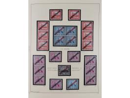 1920/59, ungebrauchte (teils postfrische) und gestempelte Sammlung, dabei u.a. Mi. 151-57 mit neuem Attest Geigle BPP und seh