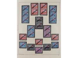 1920/59, ungebrauchte (teils postfrische) und gestempelte Sammlung, dabei u.a. Mi. 151-57 mit neuem Attest Geigle BPP und seh