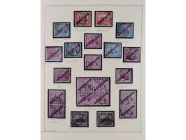 1920/59, ungebrauchte (teils postfrische) und gestempelte Sammlung, dabei u.a. Mi. 151-57 mit neuem Attest Geigle BPP und seh