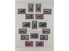 1920/59, ungebrauchte (teils postfrische) und gestempelte Sammlung, dabei u.a. Mi. 151-57 mit neuem Attest Geigle BPP und seh