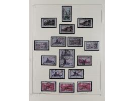 1920/59, ungebrauchte (teils postfrische) und gestempelte Sammlung, dabei u.a. Mi. 151-57 mit neuem Attest Geigle BPP und seh