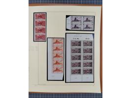 1920/59, ungebrauchte (teils postfrische) und gestempelte Sammlung, dabei u.a. Mi. 151-57 mit neuem Attest Geigle BPP und seh