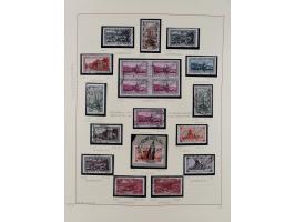 1920/59, ungebrauchte (teils postfrische) und gestempelte Sammlung, dabei u.a. Mi. 151-57 mit neuem Attest Geigle BPP und seh