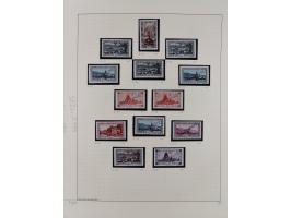 1920/59, ungebrauchte (teils postfrische) und gestempelte Sammlung, dabei u.a. Mi. 151-57 mit neuem Attest Geigle BPP und seh