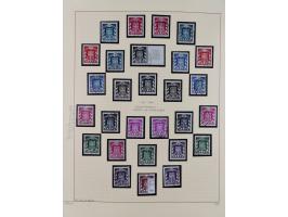 1920/59, ungebrauchte (teils postfrische) und gestempelte Sammlung, dabei u.a. Mi. 151-57 mit neuem Attest Geigle BPP und seh