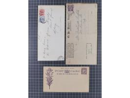 1871/1910, 17 covers &amp; cards including registered mails, uprated and imprint stationery cards, cover bearing 2 c. blue 18