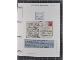 1923/39, Sammlung “DSP HAMBURG-SÜDAMERIKA” mit ca. 60 Briefen, Karten und GSK sowie 2 Menükarten und einige, meist ungebrauch