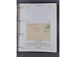 1923/39, Sammlung “DSP HAMBURG-SÜDAMERIKA” mit ca. 60 Briefen, Karten und GSK sowie 2 Menükarten und einige, meist ungebrauch