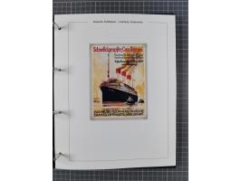 1923/39, Sammlung “DSP HAMBURG-SÜDAMERIKA” mit ca. 60 Briefen, Karten und GSK sowie 2 Menükarten und einige, meist ungebrauch