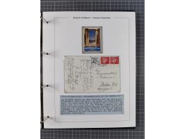 1923/39, Sammlung “DSP HAMBURG-SÜDAMERIKA” mit ca. 60 Briefen, Karten und GSK sowie 2 Menükarten und einige, meist ungebrauch