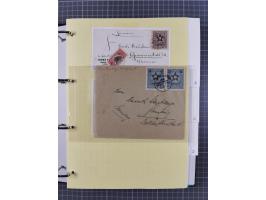 1927/36, kleine Sammlung “DSP LINIE HAMBURG-WESTAFRIKA” mit Unterscheidungsbuchstaben “A” bis “F” bzw. “a” bis “c” mit 20 Bri