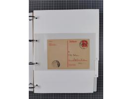 1927/36, kleine Sammlung “DSP LINIE HAMBURG-WESTAFRIKA” mit Unterscheidungsbuchstaben “A” bis “F” bzw. “a” bis “c” mit 20 Bri