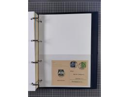 1927/36, kleine Sammlung “DSP LINIE HAMBURG-WESTAFRIKA” mit Unterscheidungsbuchstaben “A” bis “F” bzw. “a” bis “c” mit 20 Bri