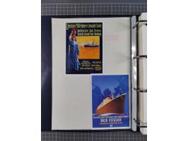 1891/1935, Sammlung “OST-ASIATISCHE HAUPTLINIE” bzw. “OST ASIATISCHE LINIE” mit über 90 Briefen, Karten und Ganzsachen. Dabei