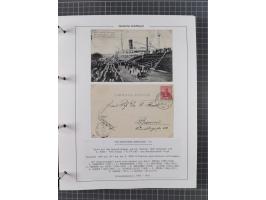 1891/1935, Sammlung “OST-ASIATISCHE HAUPTLINIE” bzw. “OST ASIATISCHE LINIE” mit über 90 Briefen, Karten und Ganzsachen. Dabei