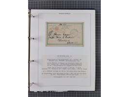 1891/1935, Sammlung “OST-ASIATISCHE HAUPTLINIE” bzw. “OST ASIATISCHE LINIE” mit über 90 Briefen, Karten und Ganzsachen. Dabei