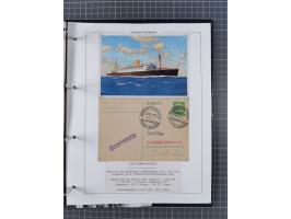1891/1935, Sammlung “OST-ASIATISCHE HAUPTLINIE” bzw. “OST ASIATISCHE LINIE” mit über 90 Briefen, Karten und Ganzsachen. Dabei