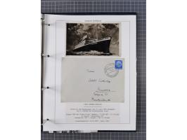 1891/1935, Sammlung “OST-ASIATISCHE HAUPTLINIE” bzw. “OST ASIATISCHE LINIE” mit über 90 Briefen, Karten und Ganzsachen. Dabei