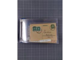 1891/1935, Sammlung “OST-ASIATISCHE HAUPTLINIE” bzw. “OST ASIATISCHE LINIE” mit über 90 Briefen, Karten und Ganzsachen. Dabei