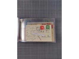 1891/1935, Sammlung “OST-ASIATISCHE HAUPTLINIE” bzw. “OST ASIATISCHE LINIE” mit über 90 Briefen, Karten und Ganzsachen. Dabei