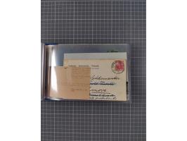 1891/1935, Sammlung “OST-ASIATISCHE HAUPTLINIE” bzw. “OST ASIATISCHE LINIE” mit über 90 Briefen, Karten und Ganzsachen. Dabei