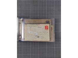 1891/1935, Sammlung “OST-ASIATISCHE HAUPTLINIE” bzw. “OST ASIATISCHE LINIE” mit über 90 Briefen, Karten und Ganzsachen. Dabei