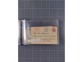 1891/1935, Sammlung “OST-ASIATISCHE HAUPTLINIE” bzw. “OST ASIATISCHE LINIE” mit über 90 Briefen, Karten und Ganzsachen. Dabei