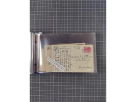 1891/1935, Sammlung “OST-ASIATISCHE HAUPTLINIE” bzw. “OST ASIATISCHE LINIE” mit über 90 Briefen, Karten und Ganzsachen. Dabei