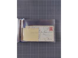 1891/1935, Sammlung “OST-ASIATISCHE HAUPTLINIE” bzw. “OST ASIATISCHE LINIE” mit über 90 Briefen, Karten und Ganzsachen. Dabei