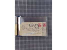 1891/1935, Sammlung “OST-ASIATISCHE HAUPTLINIE” bzw. “OST ASIATISCHE LINIE” mit über 90 Briefen, Karten und Ganzsachen. Dabei